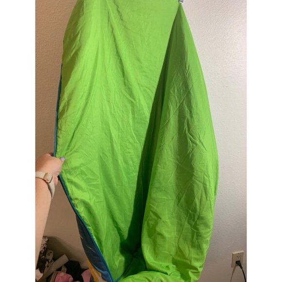 Disney Toy Story Toddler Sleeping Bag Zip Closure Blue Green AC2 - Picture 6 of 6